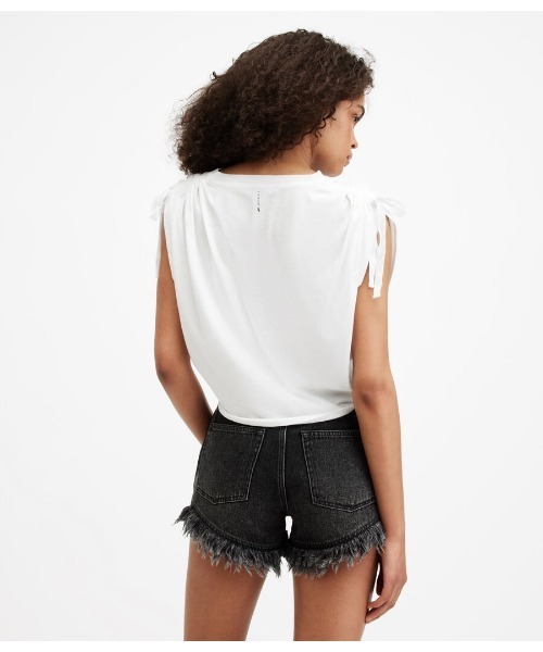 tシャツ CASSIE CREW NECK SLEEVELESS T-SHIRT | CASSIE クルー ネック ノースリーブ Tシャツ レディース セール】CASSIE CREW NECK SLEEVELESS T-SHIRT | CASSIE クルー