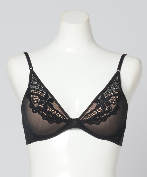 bijorie(ビジュリィ)の「【bijorie】メリハリブラ/Flower Stamp series(ブラジャー・レディース・オフホワイト/カーキ/ブラック・LARGE/LG/MG/MEDIUM)」の12枚目の写真