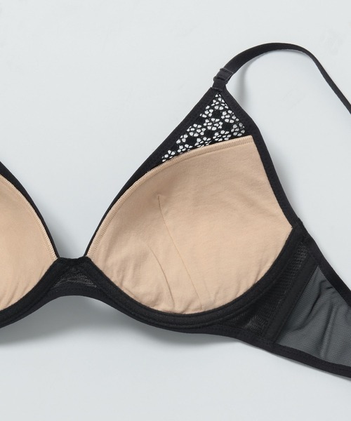 bijorie(ビジュリィ)の「【bijorie】メリハリブラ/Flower Stamp series(ブラジャー・レディース・オフホワイト/カーキ/ブラック・LARGE/LG/MG/MEDIUM)」の7枚目の写真