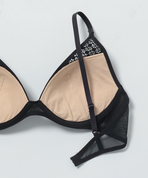 bijorie(ビジュリィ)の「【bijorie】メリハリブラ/Flower Stamp series(ブラジャー・レディース・オフホワイト/カーキ/ブラック・LARGE/LG/MG/MEDIUM)」の8枚目の写真