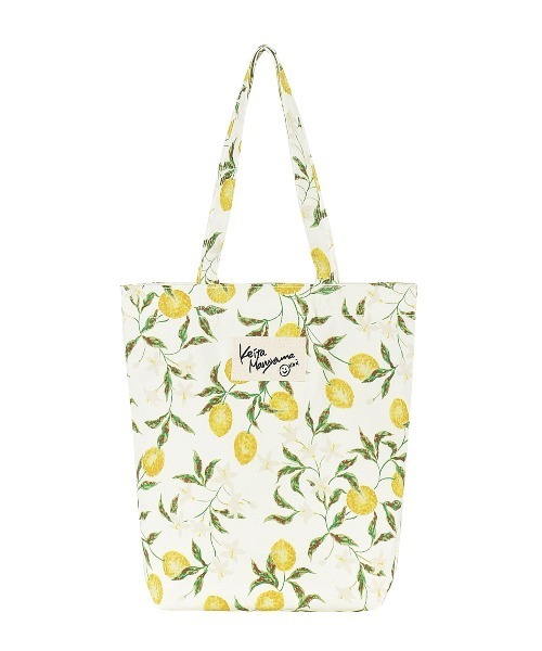 【送料無料/新品】 KEITA BAG（トート MARUYAMA（ケイタマルヤマ）の「レモン柄TOTE バッグ