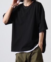 CROSS & STITCH 6.2オンス オープンエンド マックスウェイト オーバーサイズ 半袖 Tシャツ