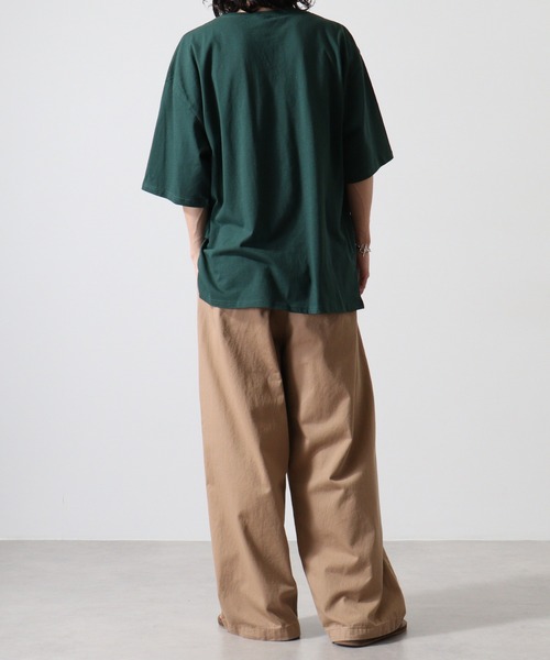 CLOTH &CROSS クロスアンドクロス　半袖Tシャツ ビッグTシャツ 無地 メンズ cross & stitch(クロスステッチ) 6.2