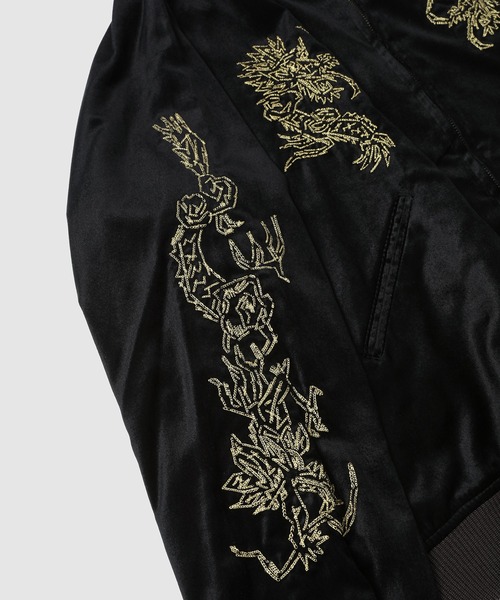 SASQUATCHfabrix.(サスクワァッチファブリックス)の「“EASTEND DRAGON” SOUVENIR JACKET(その他アウター・メンズ・その他/ブラック×ブラック・M/L)」の10枚目の写真