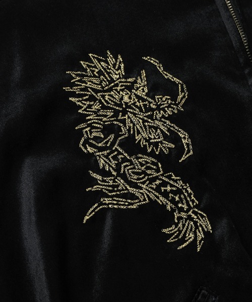 SASQUATCHfabrix.(サスクワァッチファブリックス)の「“EASTEND DRAGON” SOUVENIR JACKET(その他アウター・メンズ・その他/ブラック×ブラック・M/L)」の11枚目の写真