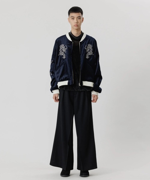 SASQUATCHfabrix.(サスクワァッチファブリックス)の「“EASTEND DRAGON” SOUVENIR JACKET(その他アウター・メンズ・その他/ブラック×ブラック・M/L)」の3枚目の写真