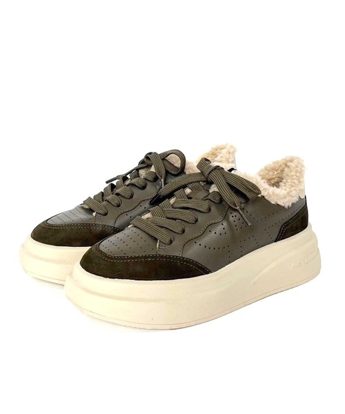 【セール】【IMPULS FUR】厚底ファースニーカー（スニーカー）｜ASH（アッシュ）