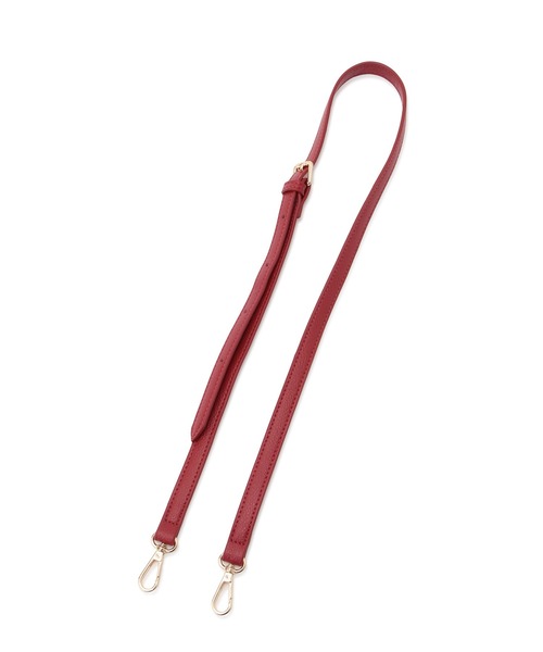 VIS(ビス)の「【大容量】【2WAY】キーチャーム付きボストンバッグ(トートバッグ・レディース・ベージュ系その他2/ブラック/レッド系その他2・FREE)」の8枚目の写真