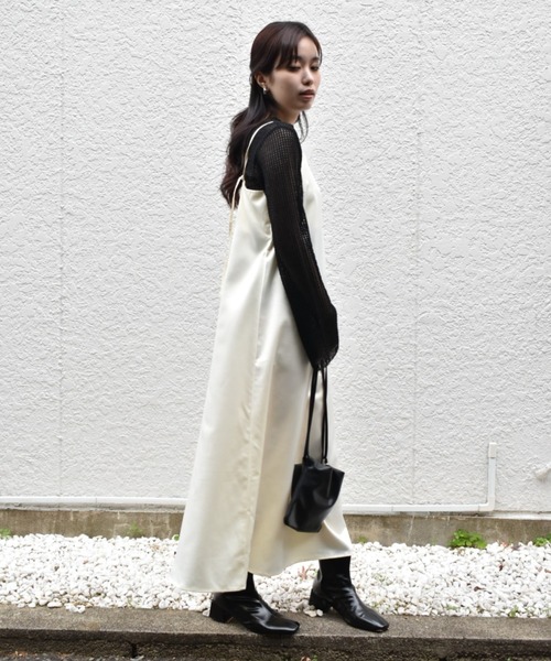 kiehtova(キエトヴァ)の「【kiehtova】amabile dress ワンピース(ワンピース・レディース・ブラック/ネイビー/ホワイト・FREE)」の5枚目の写真