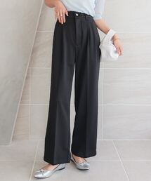 KOBE LETTUCE | お腹ポッコリ解消ストレートパンツ(スラックス)