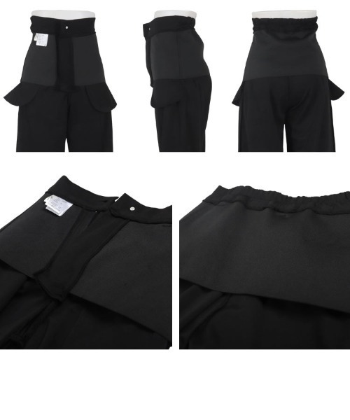 KOBE LETTUCE（コウベレタス）の「お腹ポッコリ解消ストレートパンツ（スラックス・レディース・モカ/ブラック/カーキ・TM/PL/M/PM/TL/L/XL）」の7枚目の写真