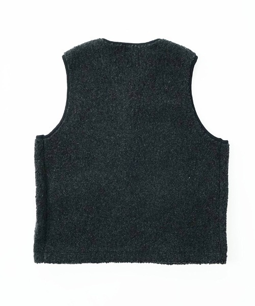 EGO TRIPPING(エゴトリッピング)の「mcg3501-WARMNEST ベスト(ベスト・メンズ・ヘザーチャコール/ブラック・48/46)」の7枚目の写真