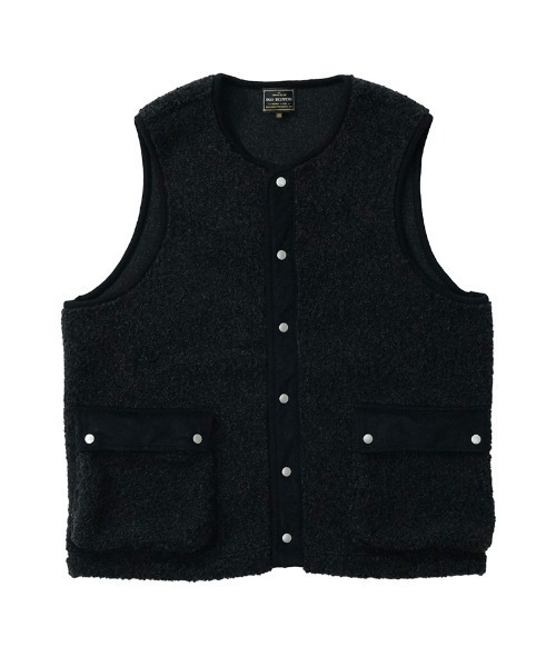 EGO TRIPPING(エゴトリッピング)の「mcg3501-WARMNEST ベスト(ベスト・メンズ・ヘザーチャコール/ブラック・48/46)」の12枚目の写真