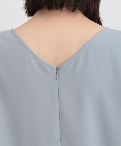 【選べるネックデザイン】ソデレースブラウス136094（シャツ/ブラウス）｜Andemiu（アンデミュウ）