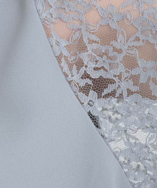 【選べるネックデザイン】ソデレースブラウス136094（シャツ/ブラウス）｜Andemiu（アンデミュウ）