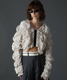ラングプリーツトップ / Wrung Pleated Top