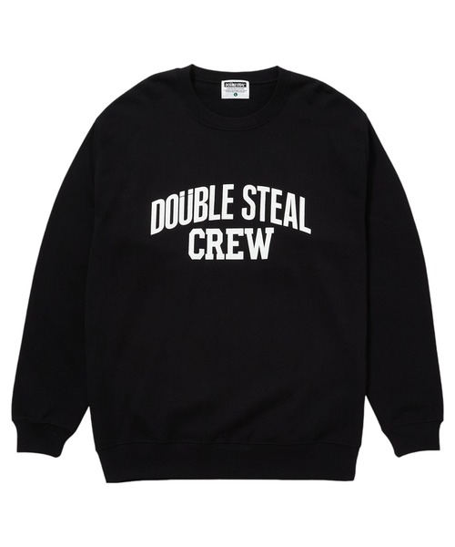 DOUBLE STEAL ダブルスティール スウェット STICKER LOGO