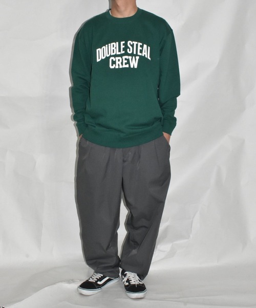 DSクルー 裏パイルスウェット（スウェット）｜DOUBLE STEAL（ダブルスティール）
