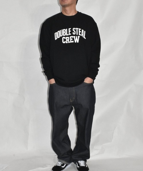 DSクルー 裏パイルスウェット（スウェット）｜DOUBLE STEAL（ダブルスティール）