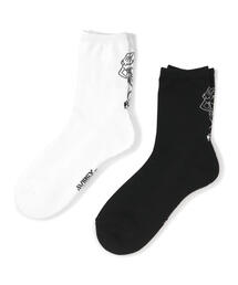 AVIREX | 《直営店限定》PIN UP GIRL "USN" SOCKS / ピンナップガール "USN" ソックス / AVIREX / アヴィレックス(ソックス/靴下)