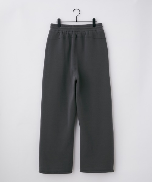nui nullu（ヌイヌル）の「【nui nullu】2WAYワイドスウェットカーブパンツ/セットアップ対応（スウェットパンツ・レディース・グレー/ブラック/アイボリー・L/M/S）」の6枚目の写真