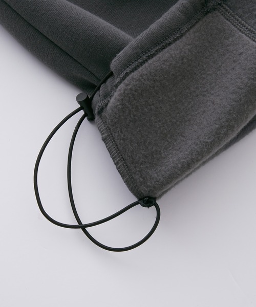 nui nullu（ヌイヌル）の「【nui nullu】2WAYワイドスウェットカーブパンツ/セットアップ対応（スウェットパンツ・レディース・グレー/ブラック/アイボリー・L/M/S）」の16枚目の写真