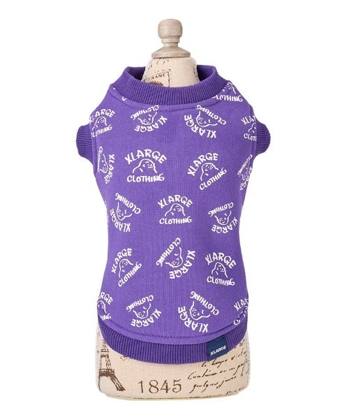 XLARGE（エクストララージ）の「XLARGE/ドローイングOGプルオーバー（ペットウェア・メンズ・パープル/ベージュ・S/M/L/2L/3L/XS）」の7枚目の写真