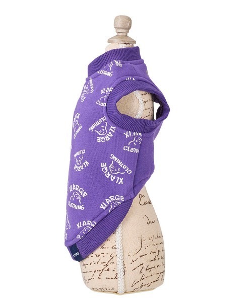 XLARGE（エクストララージ）の「XLARGE/ドローイングOGプルオーバー（ペットウェア・メンズ・パープル/ベージュ・S/M/L/2L/3L/XS）」の8枚目の写真