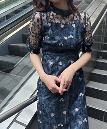 aity（アイティ）の「アンティーク刺繍レースドレス 結婚式 パーティードレス オケージョンドレス 同窓会 お呼ばれワンピース（ドレス）」