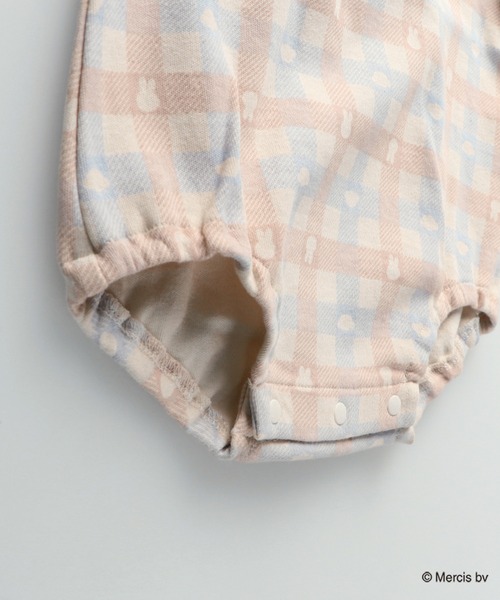 BRANSHES(ブランシェス)の「【ベビー/miffy/ミッフィー】おしりモチーフ長袖カバーオール(ロンパース・キッズ・ベージュ・80/70)」の13枚目の写真