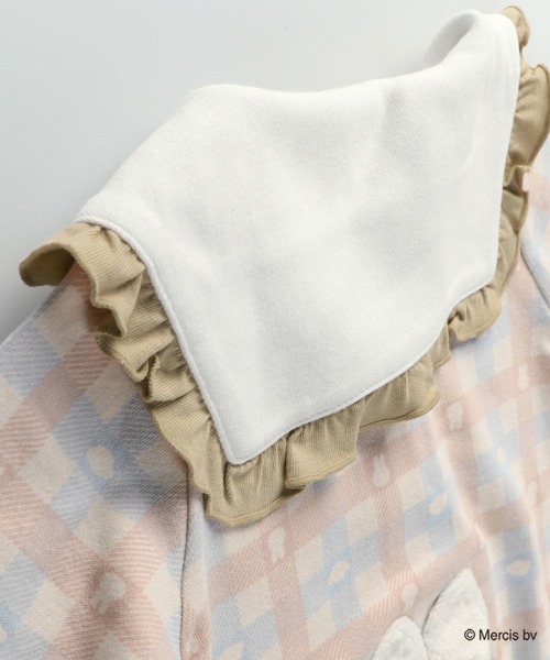 BRANSHES(ブランシェス)の「【ベビー/miffy/ミッフィー】おしりモチーフ長袖カバーオール(ロンパース・キッズ・ベージュ・80/70)」の14枚目の写真