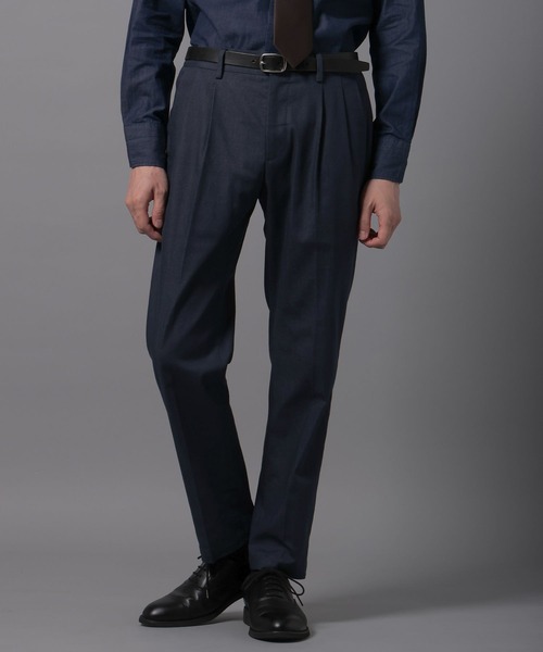 GLOBAL WORK(グローバルワーク)の「デニムスラックス/Salon de GW/131339(デニムパンツ・メンズ・ネイビー・X-LARGE/LARGE/MEDIUM/SMALL)」の4枚目の写真