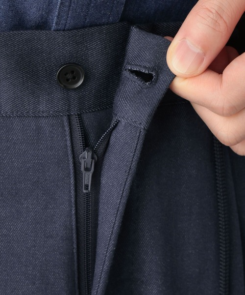 GLOBAL WORK(グローバルワーク)の「デニムスラックス/Salon de GW/131339(デニムパンツ・メンズ・ネイビー・X-LARGE/LARGE/MEDIUM/SMALL)」の13枚目の写真