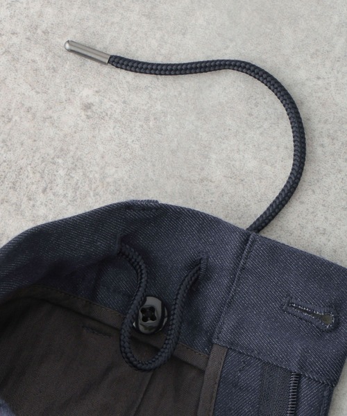 GLOBAL WORK(グローバルワーク)の「デニムスラックス/Salon de GW/131339(デニムパンツ・メンズ・ネイビー・X-LARGE/LARGE/MEDIUM/SMALL)」の18枚目の写真