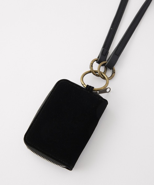 X-girl(エックスガール)の「ROSE AND CROWN COIN CARD CASE(コインケース・レディース・ブラック/ネイビー・ONE SIZE)」の12枚目の写真