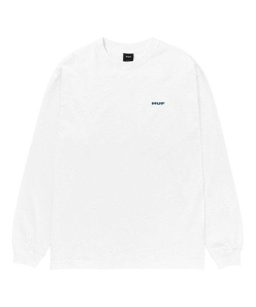 HUF（ハフ）の「MANHOLE LS TEE（Tシャツ/カットソー・メンズ・ブラック/ネイビー/ホワイト・SMALL/MEDIUM/LARGE/X-LARGE/XX-LARGE）」の7枚目の写真