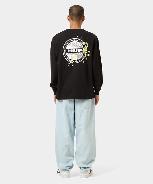 HUF（ハフ）の「MANHOLE LS TEE（Tシャツ/カットソー・メンズ・ブラック/ネイビー/ホワイト・SMALL/MEDIUM/LARGE/X-LARGE/XX-LARGE）」の16枚目の写真