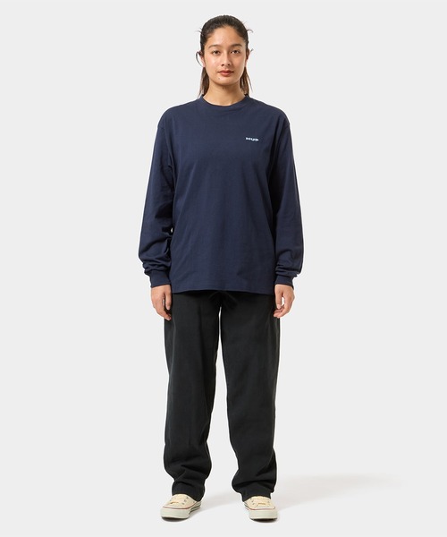 HUF（ハフ）の「MANHOLE LS TEE（Tシャツ/カットソー・メンズ・ブラック/ネイビー/ホワイト・SMALL/MEDIUM/LARGE/X-LARGE/XX-LARGE）」の17枚目の写真