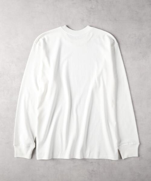 HANES(ヘインズ)の「HANES(ヘインズ)【XXLサイズ】SHIRO クルーネック長袖Tシャツ(Tシャツ/カットソー・メンズ・ホワイト・XXL)」の9枚目の写真