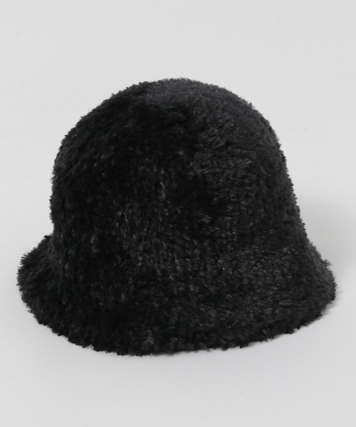 JEANASIS（ジーナシス）の「シャギーサーモHAT/147805（ハット・レディース・ブラック/グレー/オフホワイト・FREE）」の4枚目の写真