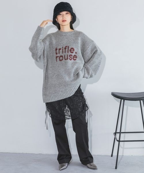 JEANASIS（ジーナシス）の「シャギーサーモHAT/147805（ハット・レディース・ブラック/グレー/オフホワイト・FREE）」の11枚目の写真