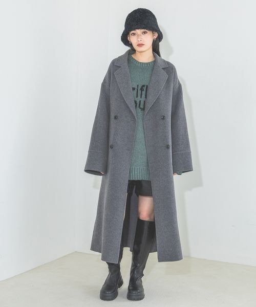 JEANASIS（ジーナシス）の「シャギーサーモHAT/147805（ハット・レディース・ブラック/グレー/オフホワイト・FREE）」の18枚目の写真