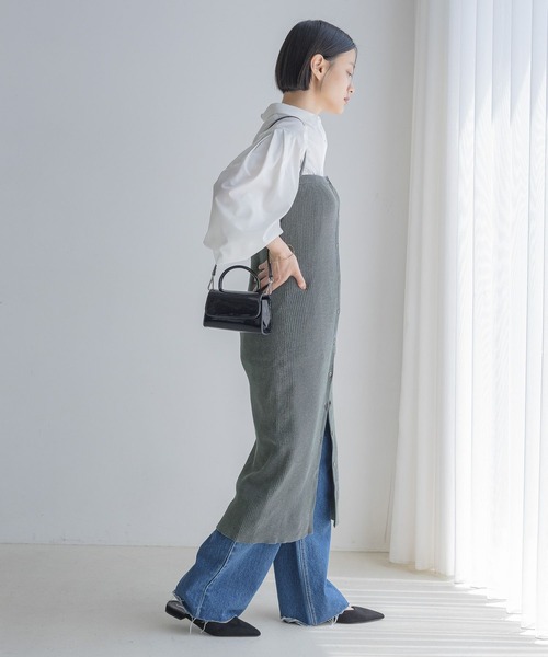 A part by（アパートバイ）の「エナメルミニバッグ（ショルダーバッグ・レディース・ブラウン/ブラック/レッド・FREE）」の8枚目の写真