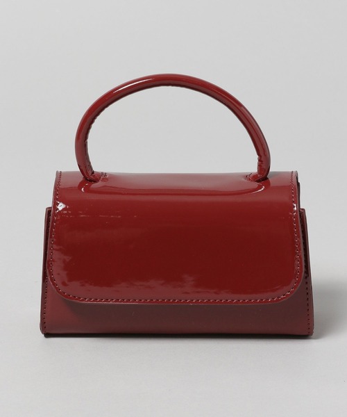 A part by（アパートバイ）の「エナメルミニバッグ（ショルダーバッグ・レディース・ブラウン/ブラック/レッド・FREE）」の17枚目の写真