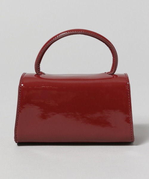 A part by（アパートバイ）の「エナメルミニバッグ（ショルダーバッグ・レディース・ブラウン/ブラック/レッド・FREE）」の19枚目の写真