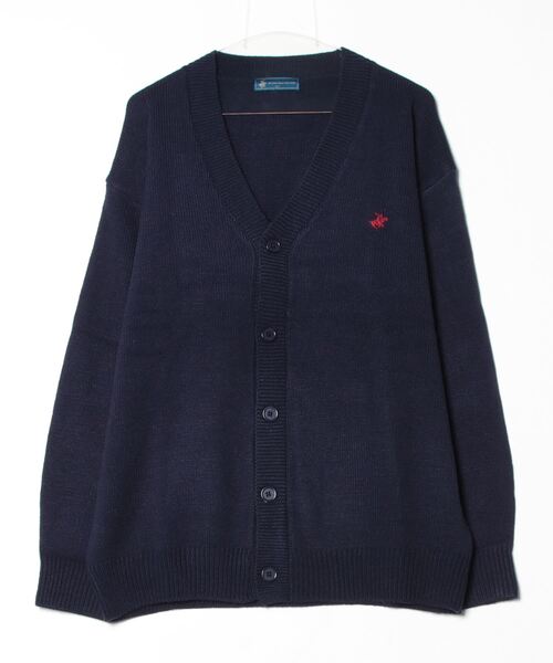 BEVERLY HILLS POLO CLUB(ビバリーヒルズポロクラブ)の「BEVERLY HILLS POLO CLUB / Vネックニットカーディガン / 4422-5752(カーディガン/ボレロ・レディース・モカ/ネイビー/アイボリー/ブラック・X-LARGE)」の6枚目の写真