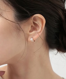 ◆金属アレルギー対応◆◆made in japan◆【痛くない】【落ちにくい】【ストレスフリーな着け心地】スターダスト　ミニループフィットイヤリング