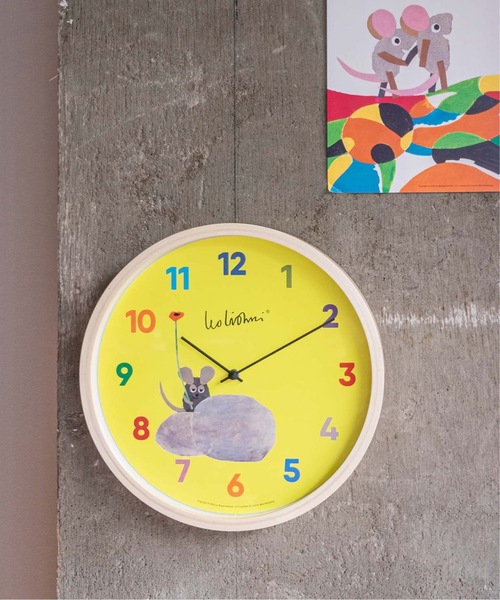 EC:LEO LIONNI WALL CLOCK / レオレオニ ウォールクロック（掛け時計）｜COMMON WARE（コモンウェアー）