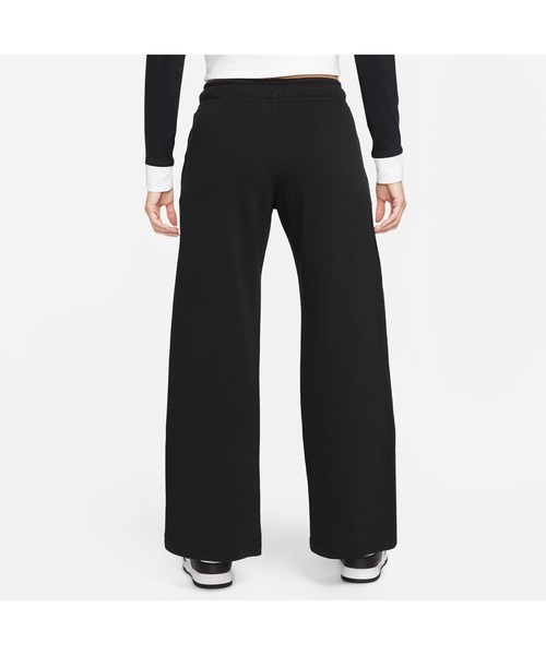 NIKE（ナイキ）の「ナイキ NIKE ナイキ  NSW クラブ フリース MR ワイド パンツ（その他パンツ・レディース・ブラック・S/M/L）」の2枚目の写真