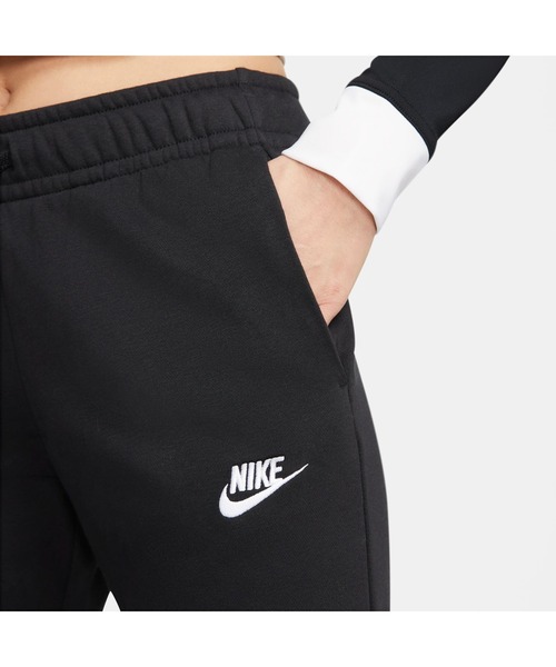 NIKE（ナイキ）の「ナイキ NIKE ナイキ  NSW クラブ フリース MR ワイド パンツ（その他パンツ・レディース・ブラック・S/M/L）」の3枚目の写真